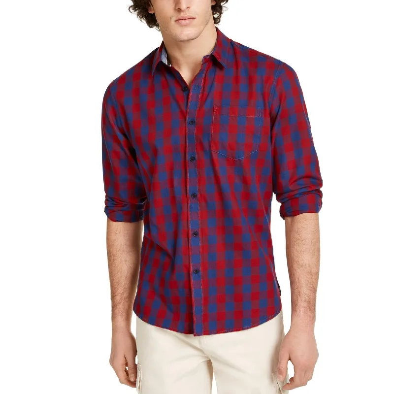 Sun + Stone Mens Cotton Casual Shirt