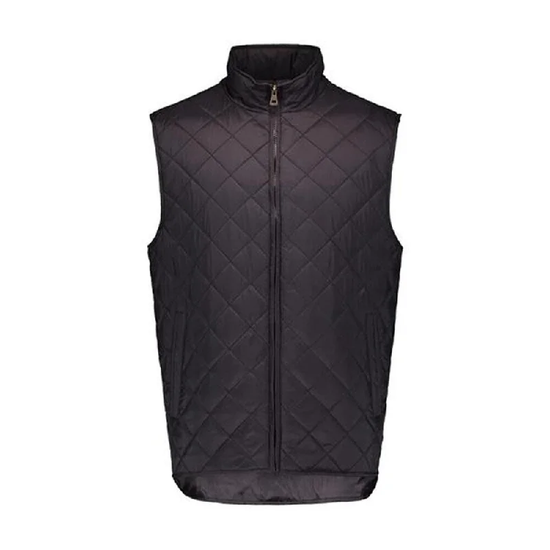 Weatherproof Vintage Men's Diamond Quilted Vest Black Size Small