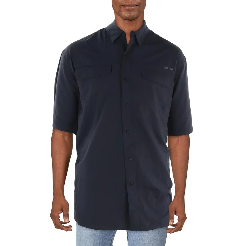 Ariat Mens Venttek Outbound UPF 50 Collared Button-Down Shirt