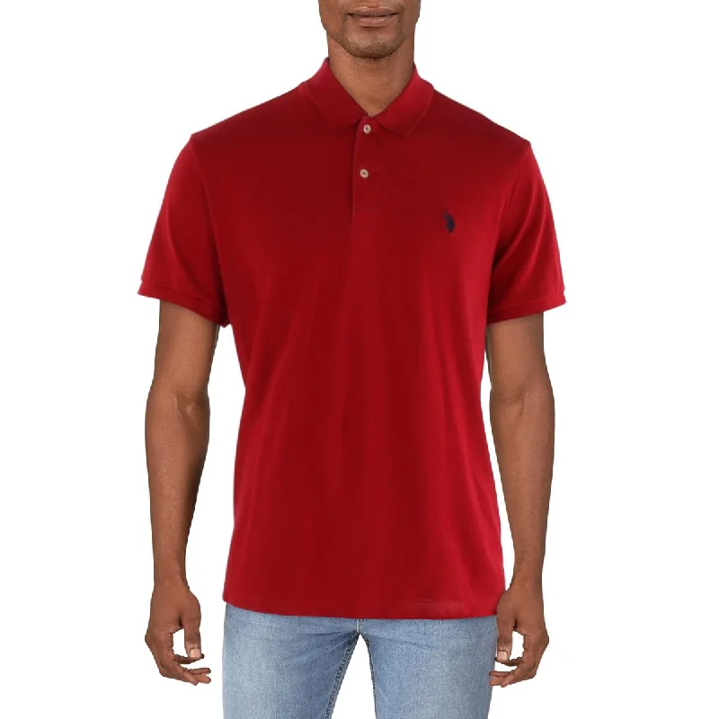 U.S. Polo Assn. Mens Pique Short Sleeves Polo Shirt