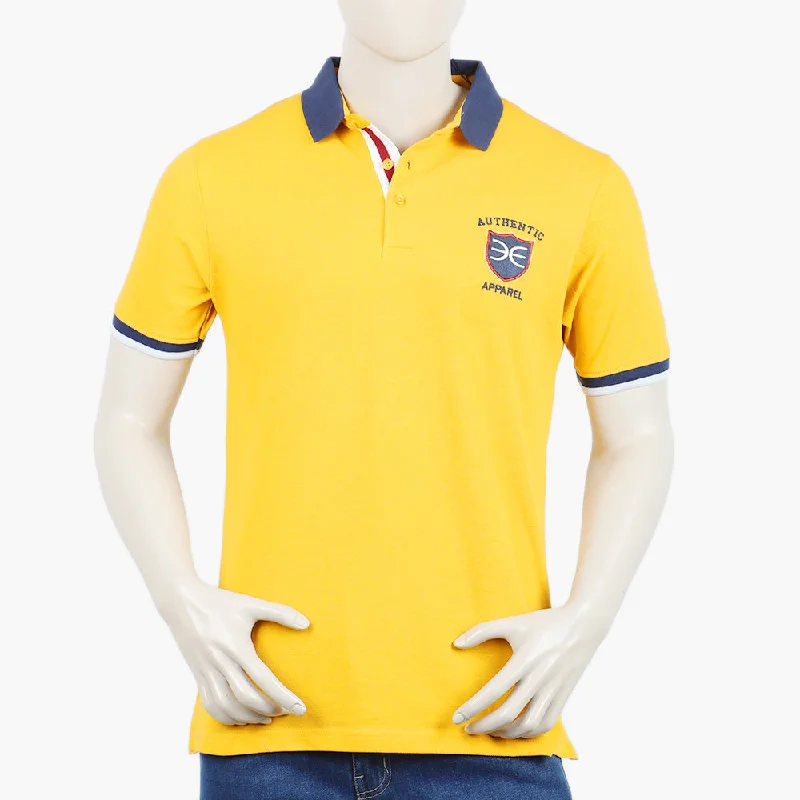 Eminent Men's Polo Half Sleeves T-Shirt - Yellow