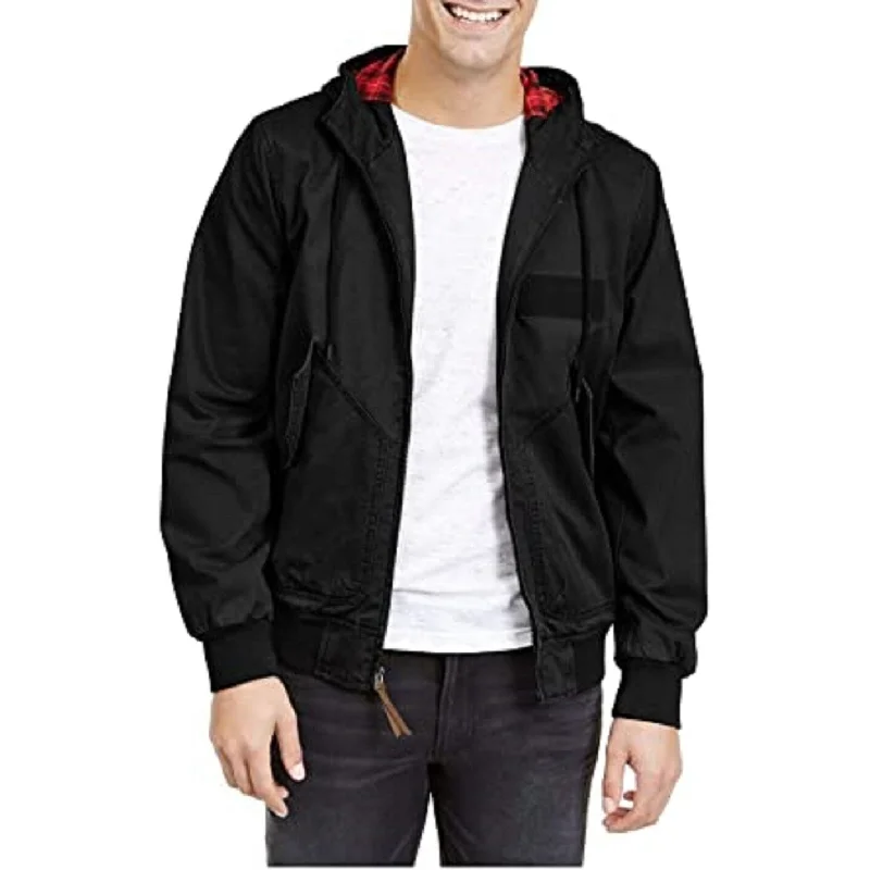 American Rag Men's Lightweight Bomber Jacket Black Size XX Large - XX-Large