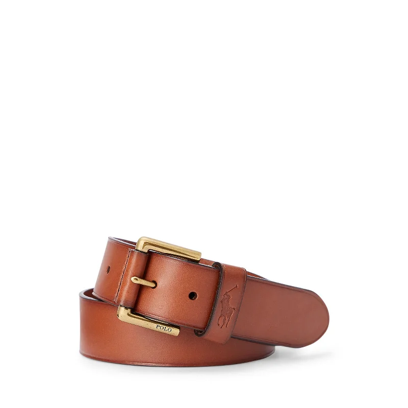 Polo Keep Dress Belt - Tan