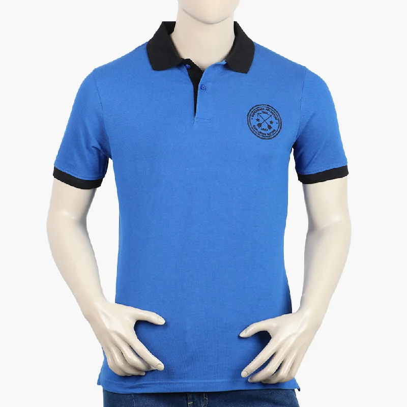 Eminent Men's Fashion Polo Half Sleeves T-Shirt - Blue