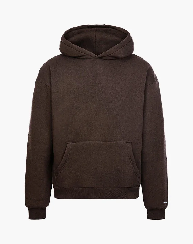 BASIC HOODIE (BROWN)