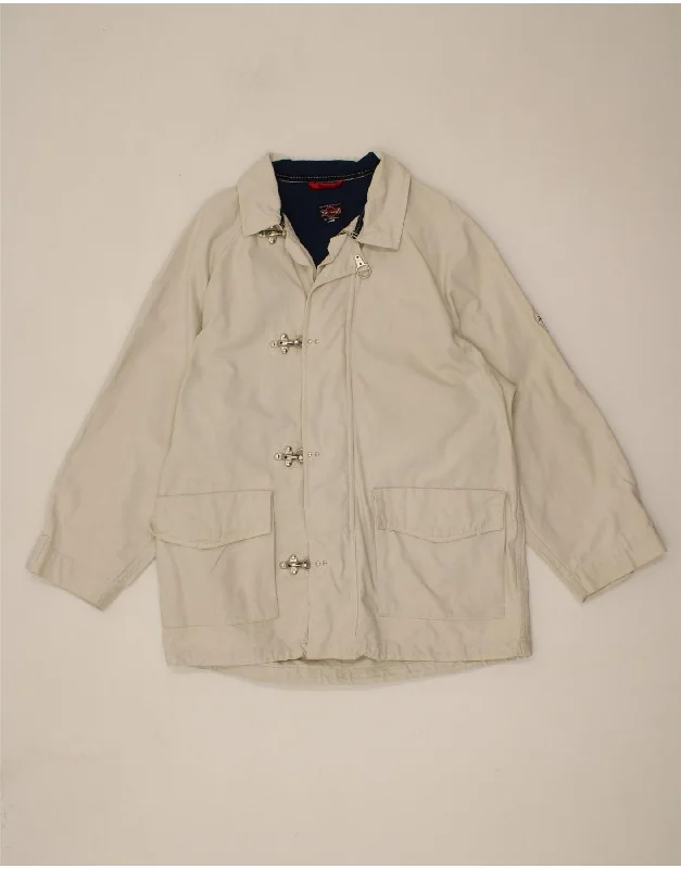 COLMAR Mens Ten Yards Windbreaker Jacket IT 46 Small White