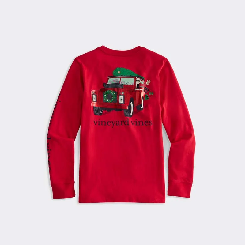 Youth Santa Expedition Long Sleeve T-Shirt