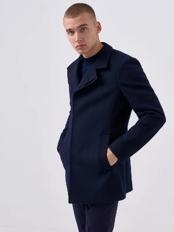 Remus - Navy Lohman Coat