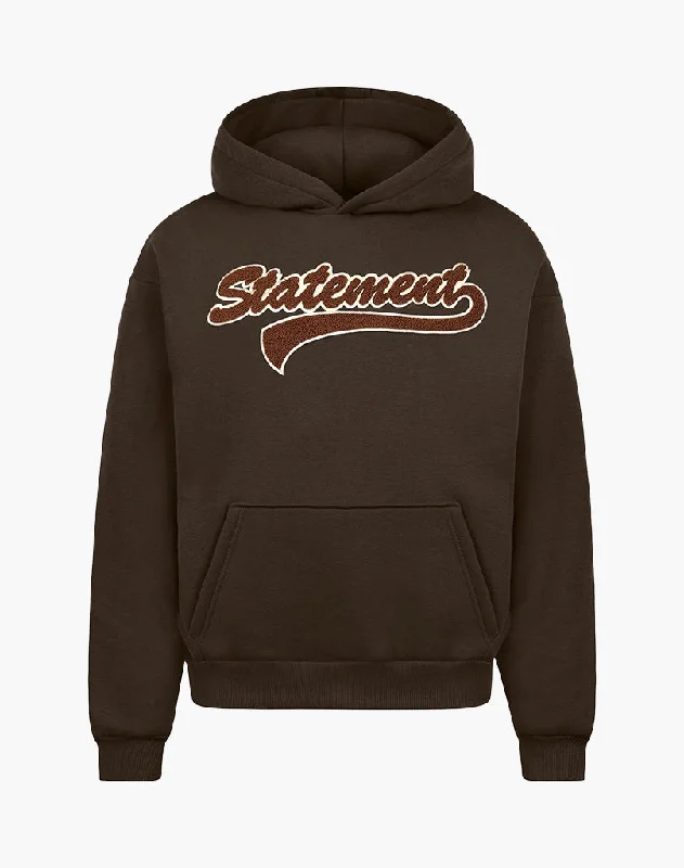 RETRO HOODIE (BROWN)