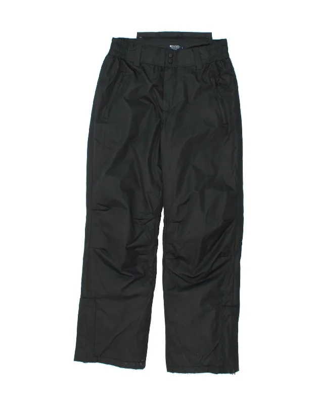 MOUNTAIN WAREHOUSE Mens Straight Windbreaker Trousers Small W30 L31 Black