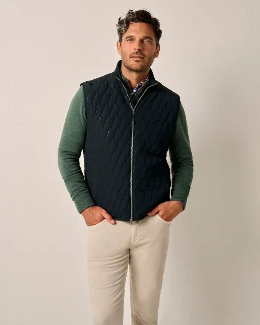 Johnnie-o Belfry Quilted Puffer Vest