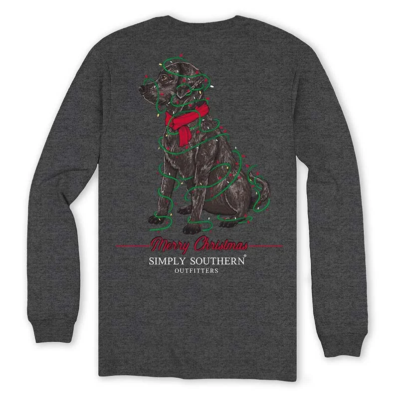 Men's Merry Lab Long Sleeve T-Shirt