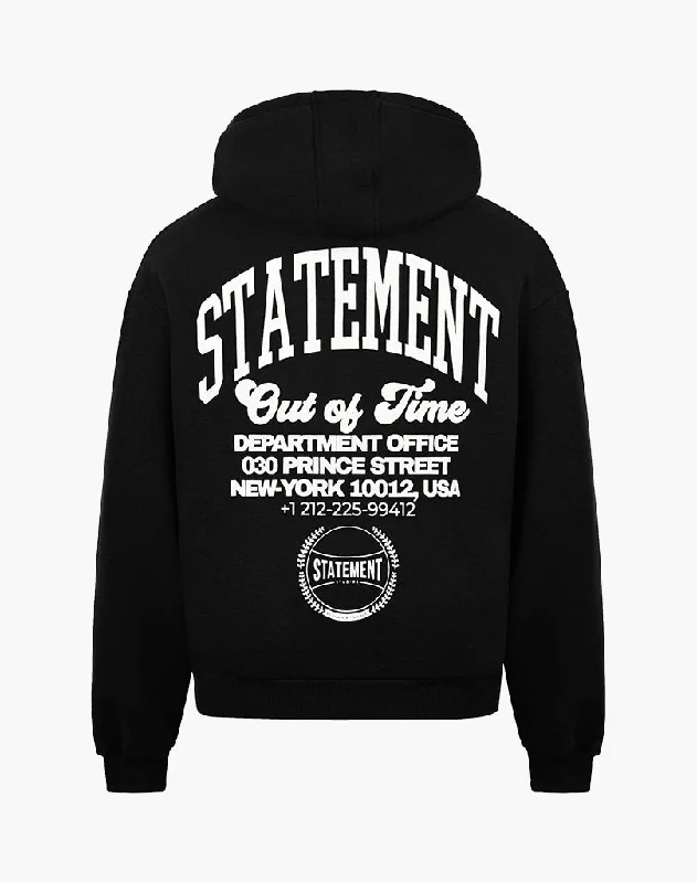 DEPARTMENT ZIP-HOODIE (BLACK)