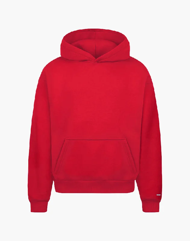 BASIC HOODIE (RED)