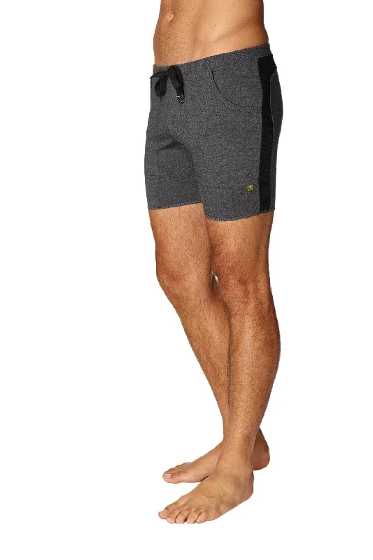 Transition Yoga Short (Charcoal w/Black)