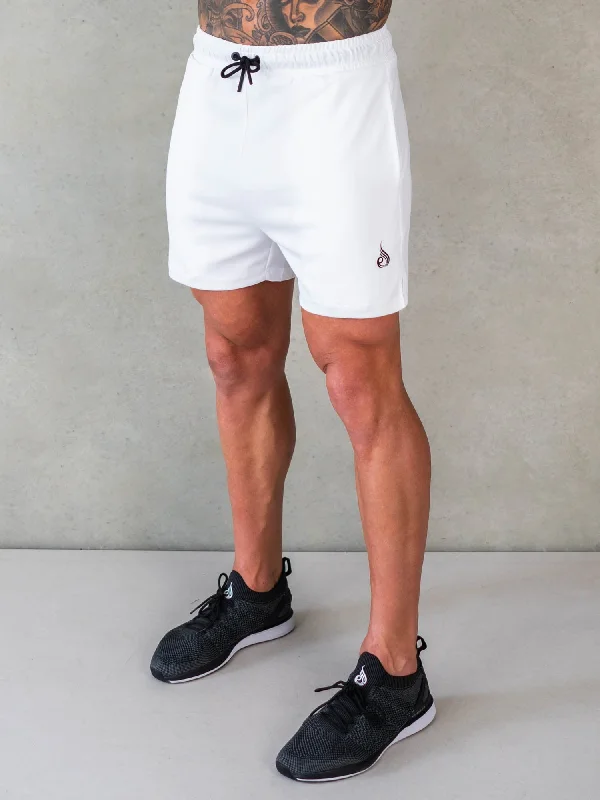 Octane Mesh Shorts - White