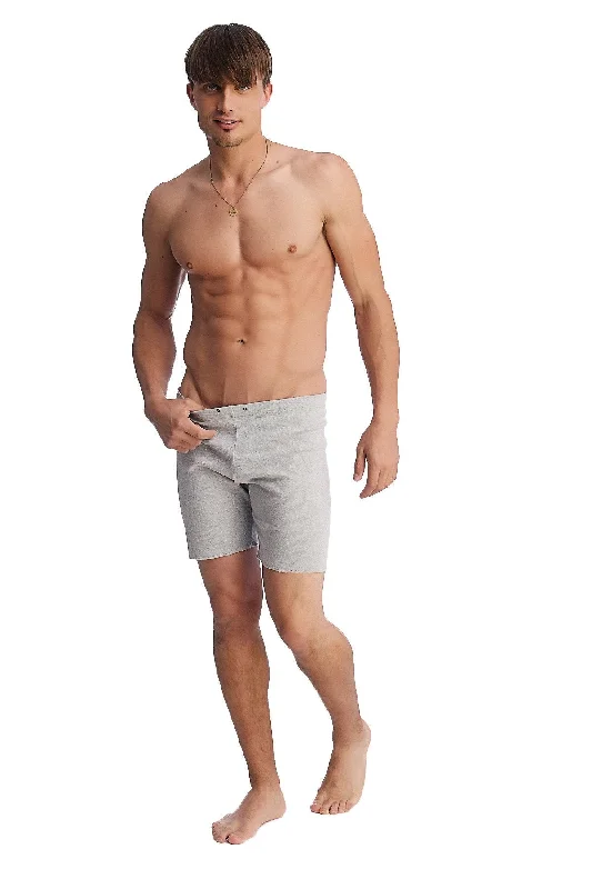 Fusion Yoga Short (Heather Grey)