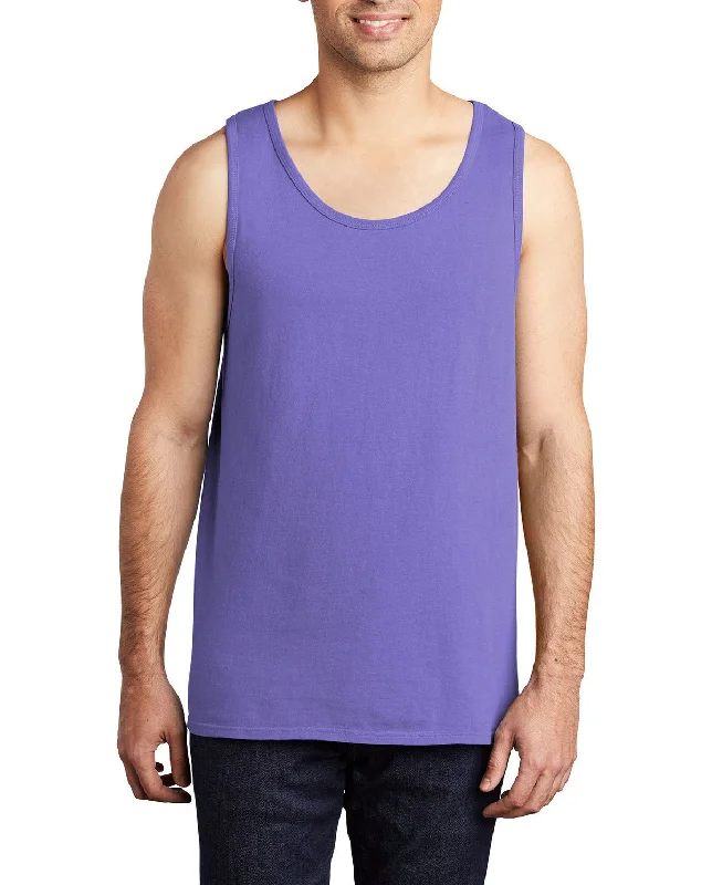 Men's Sleeveless Beach Wash Garment-Dyed Tank Top