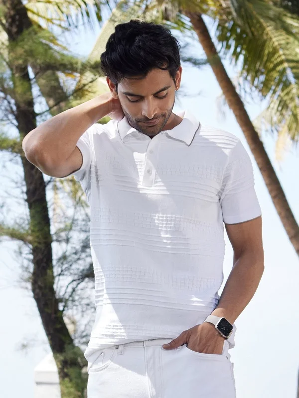 Sporty Suits Tipping Collar Polo T-shirt - LineUp
