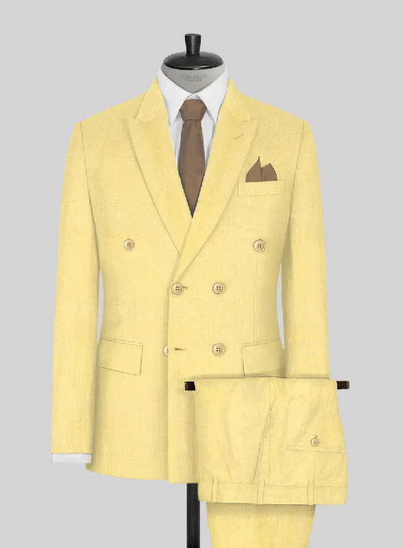 Napolean Yellow Wool Suit