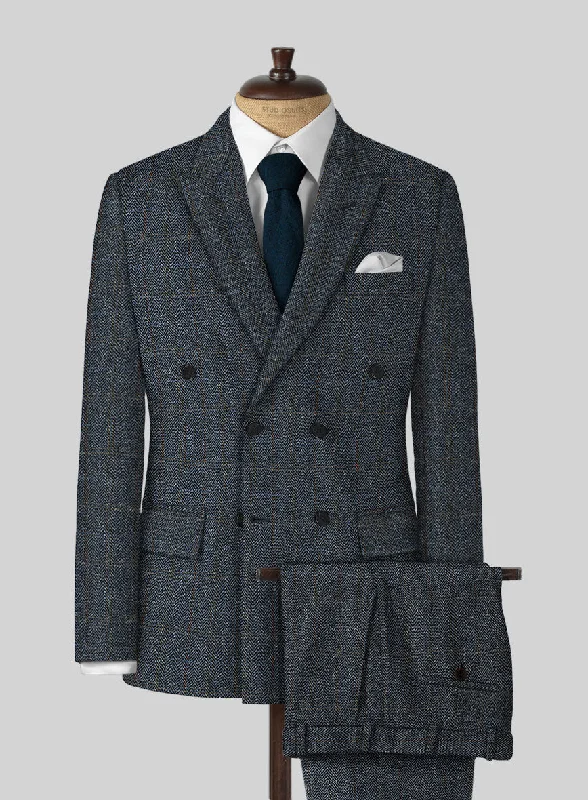 Harris Tweed Country Blue Suit