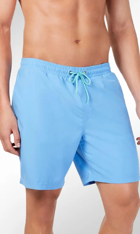 Men Quick Dry Swimsuit (Baby Blue)