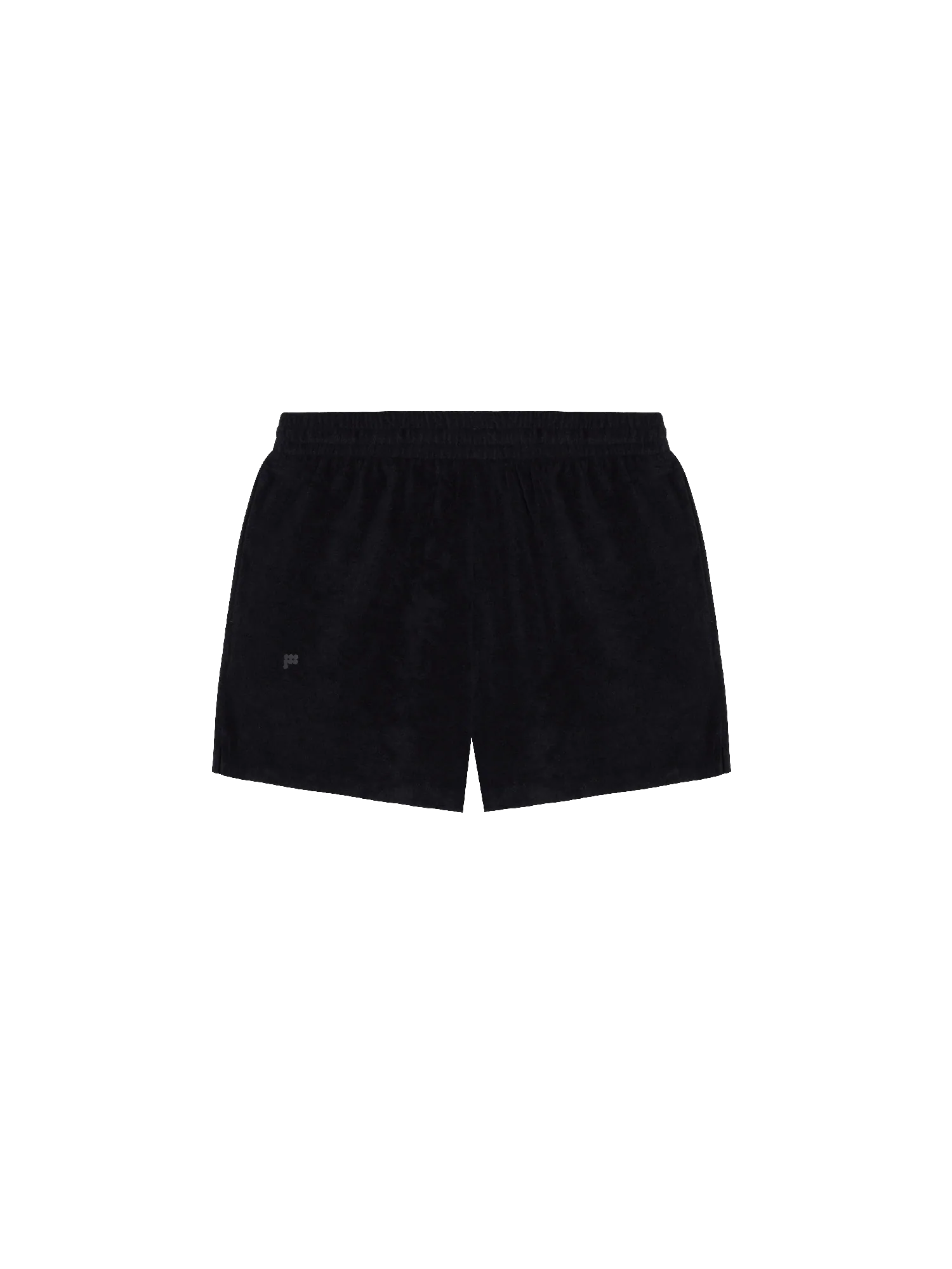 Towelling Shorts—black