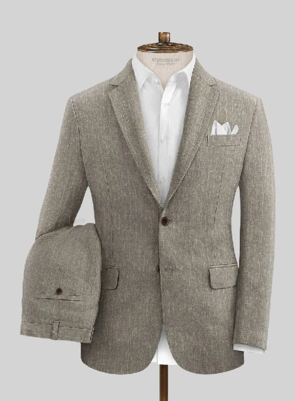 Loro Piana Geicio Linen Wool Silk Suit