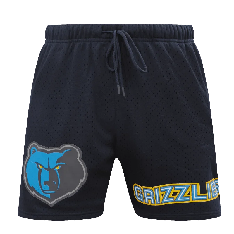 NBA MEMPHIS GRIZZLIES MEN'S MESH SHORT (MIDNIGHT NAVY)