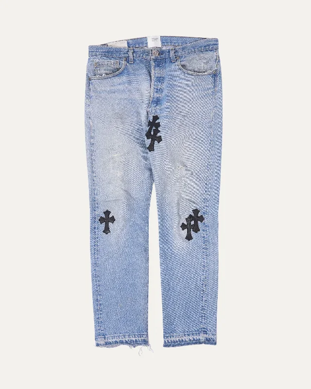 Relaxed Fit Cross Patch Gallery Dept. 5001 Jeans
