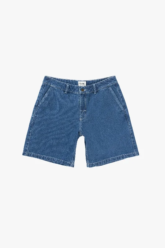 Fleece Jackets Essential Denim Short Dark Wash