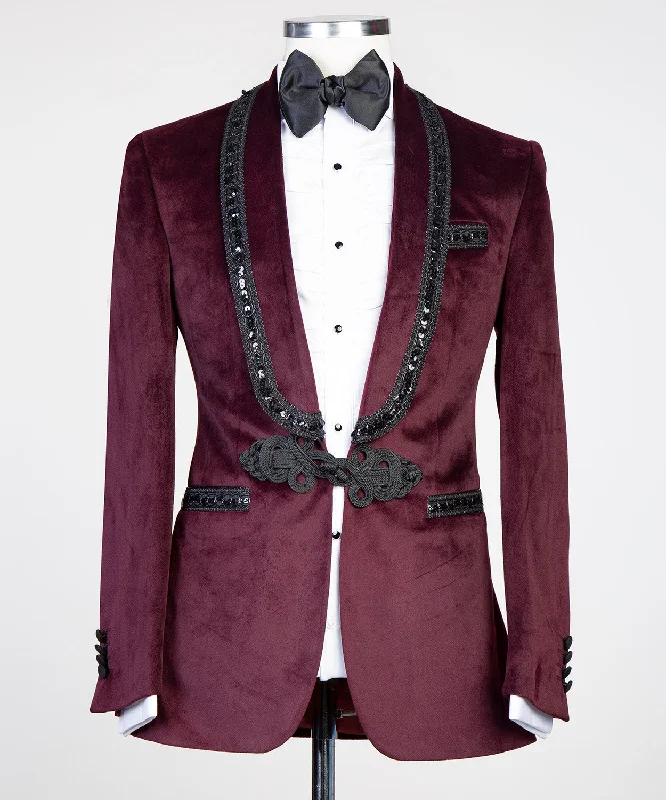 Jogging Jackets Velvet Classic Suit