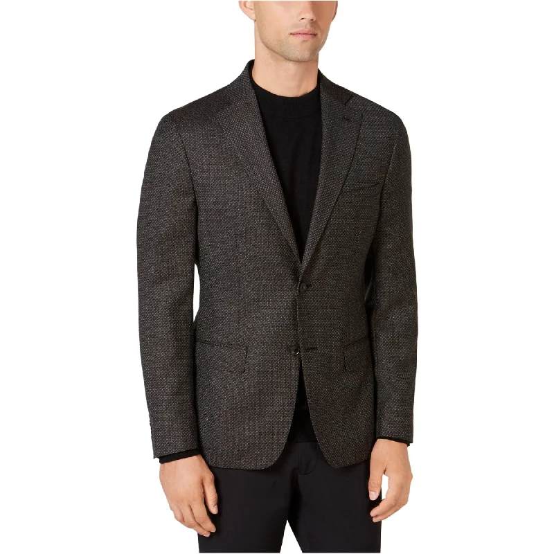 Stylish Sweaters Dkny Mens Hudson Two Button Blazer Jacket
