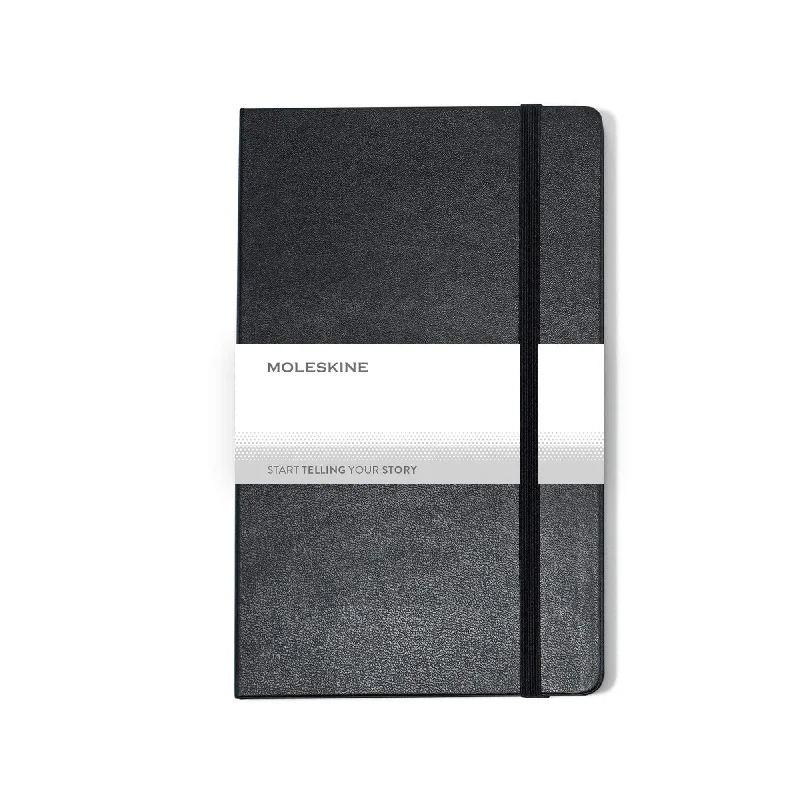 Moleskine - Hard Cover Plain Page Large Notebook (5" x  8.25")