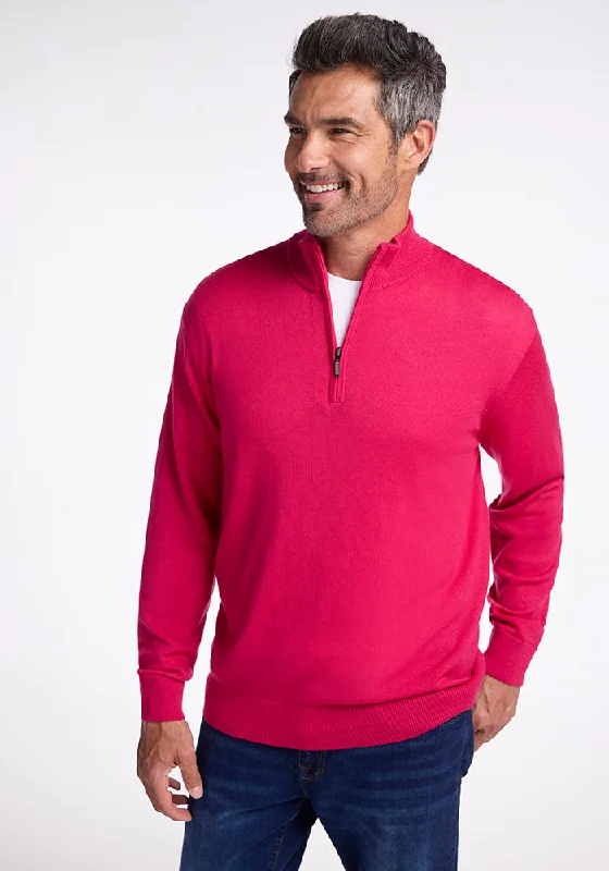 Enzo Quarter Zip - Berry Burst