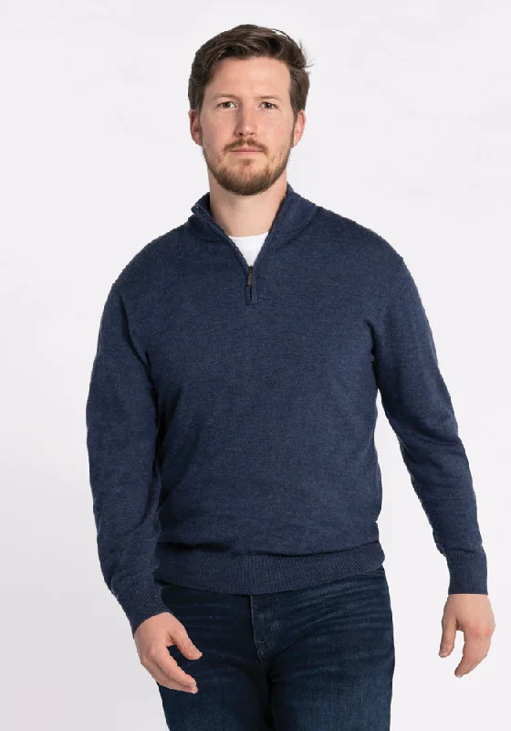 Enzo Quarter Zip - Twilight Storm