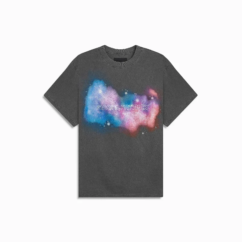 galaxy rhinestone tee / vintage black