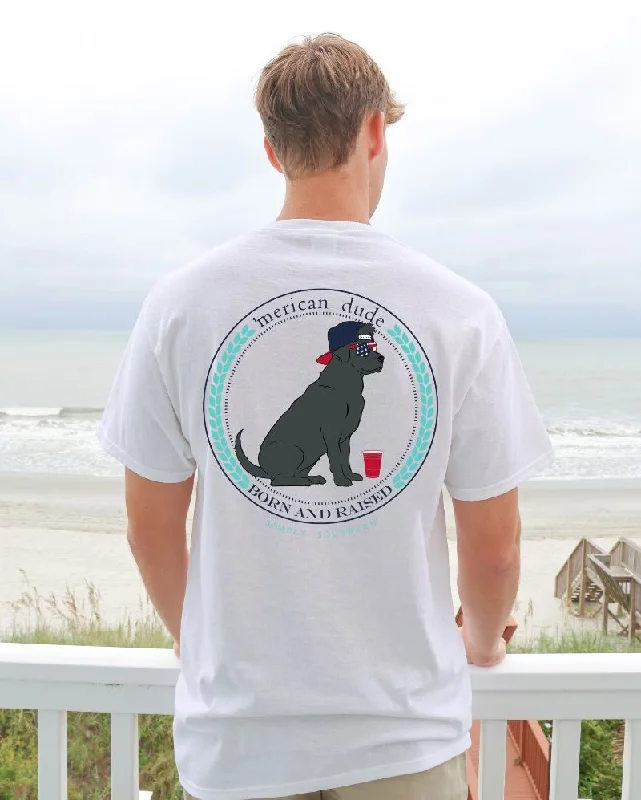 Simply Southern Merican Dude Logo Dog Unisex T-Shirt