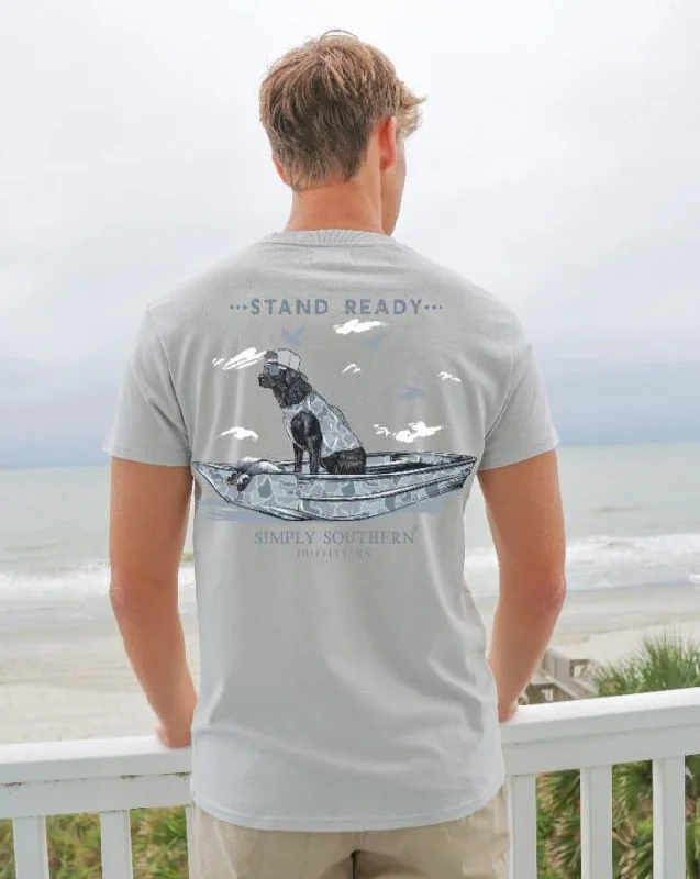 Simply Southern Stand Ready Camo Dog Unisex T-Shirt