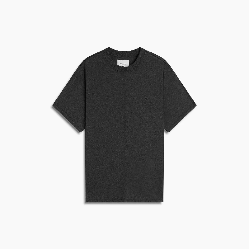 tri-blend standard tee / black heather