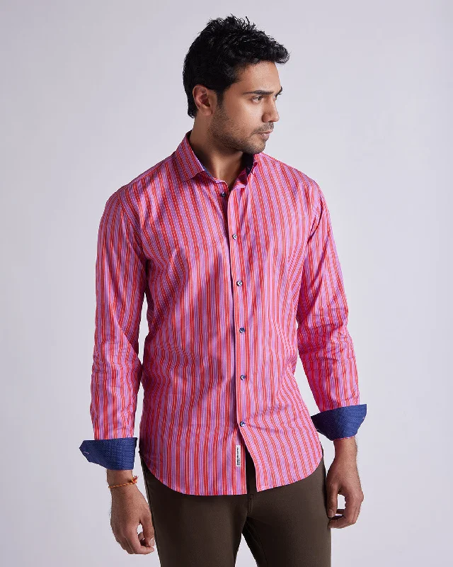 Bomber Jackets Somelos Inferno Striped Shirt