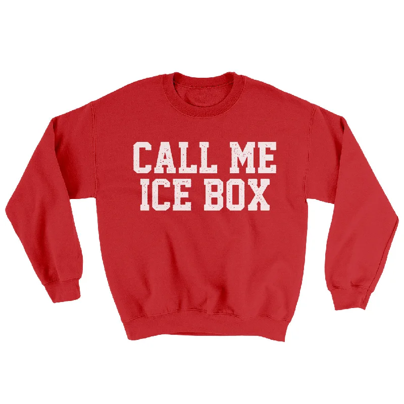 Call Me Ice Box Ugly Sweater