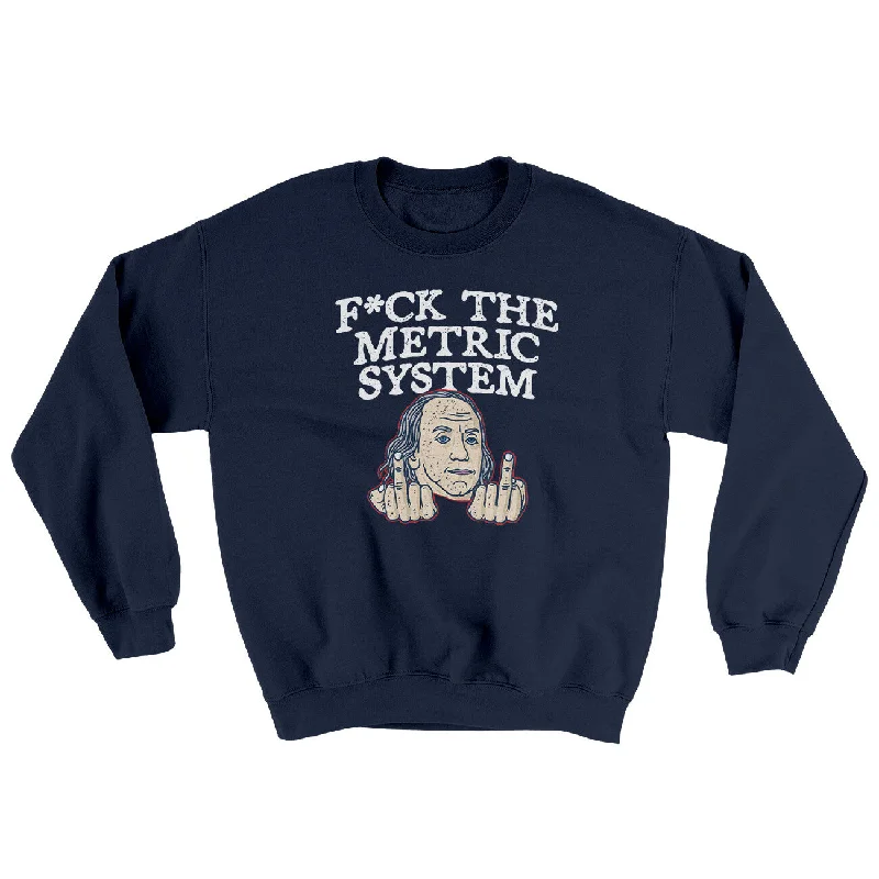 F*Ck The Metric System Ugly Sweater