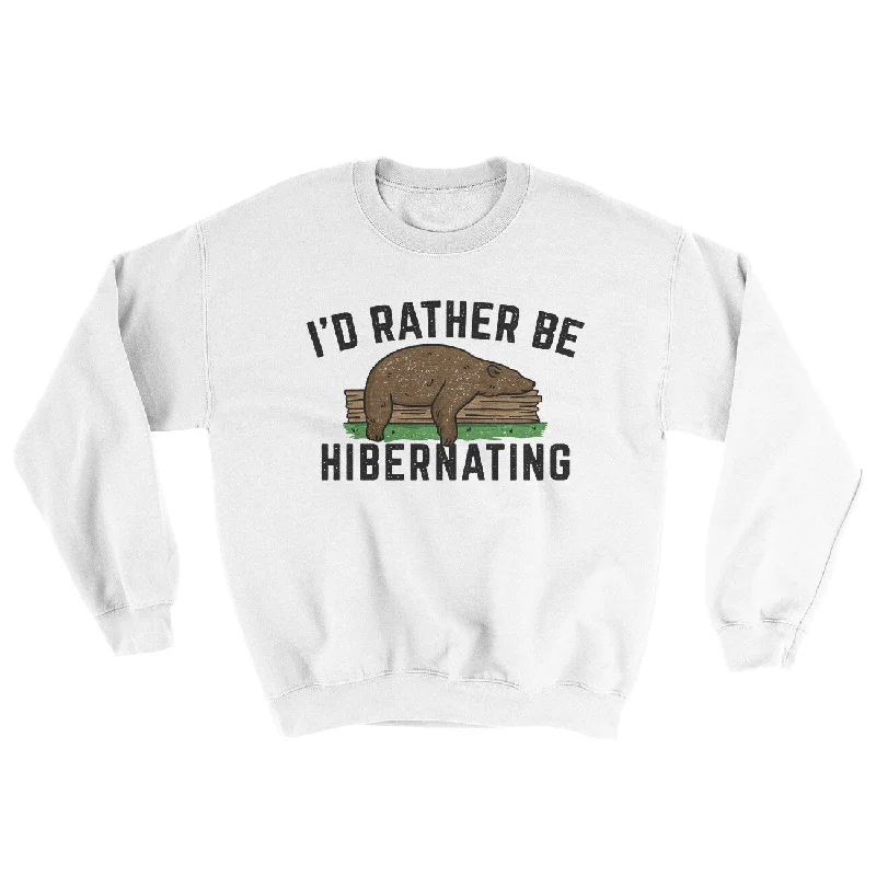 I’d Rather Be Hibernating Ugly Sweater