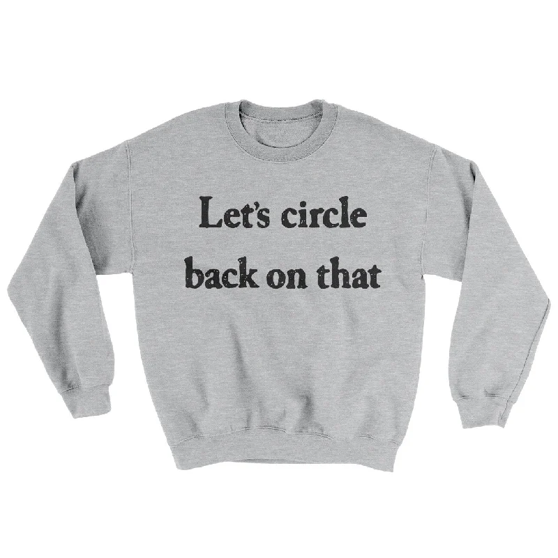 Let’s Circle Back On That Ugly Sweater