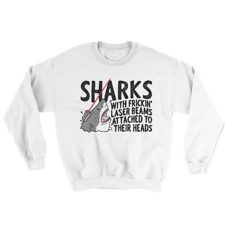 Sharks With Frickin’ Laser Beams Ugly Sweater