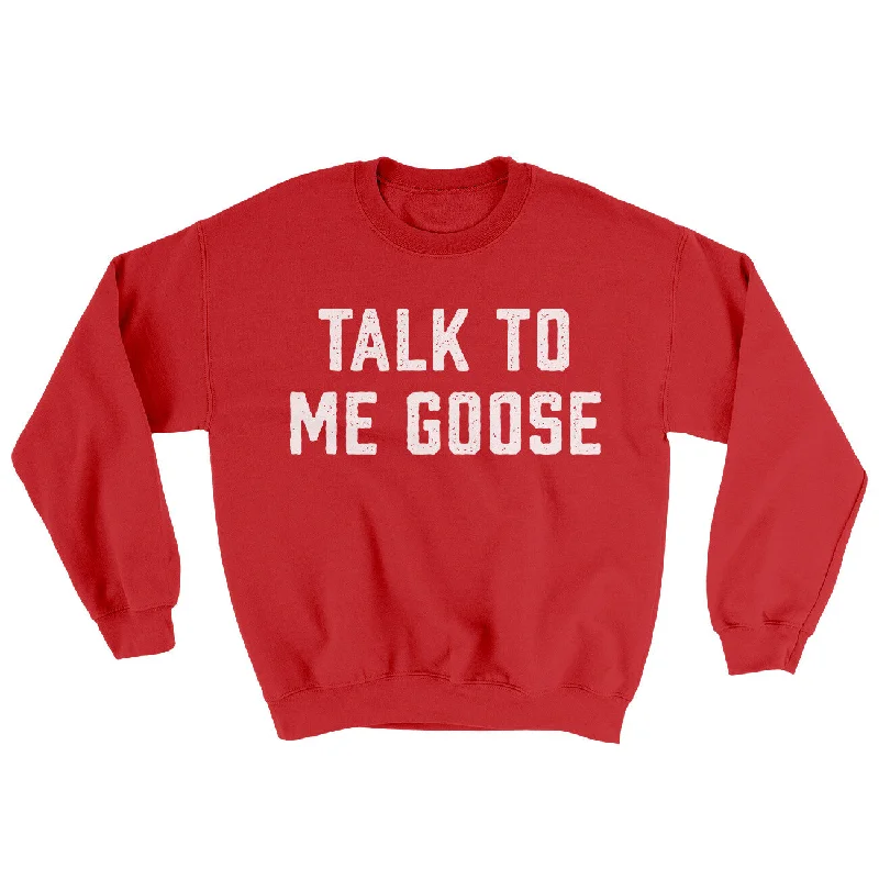 Talk To Me Goose Ugly Sweater