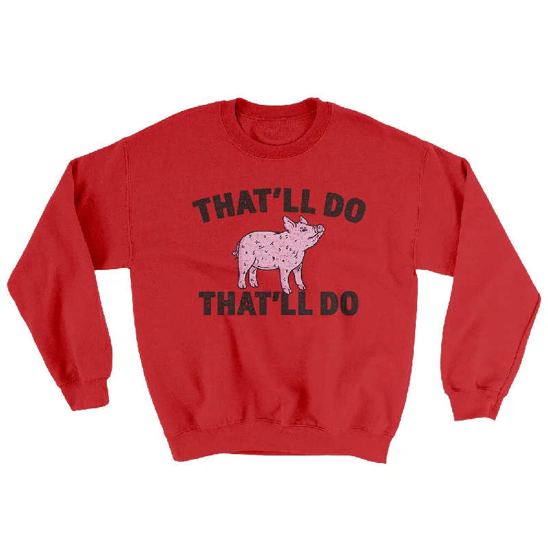 That’ll Do Pig That’ll Do Ugly Sweater