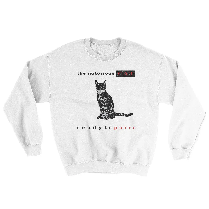 The Notorious Cat Ugly Sweater