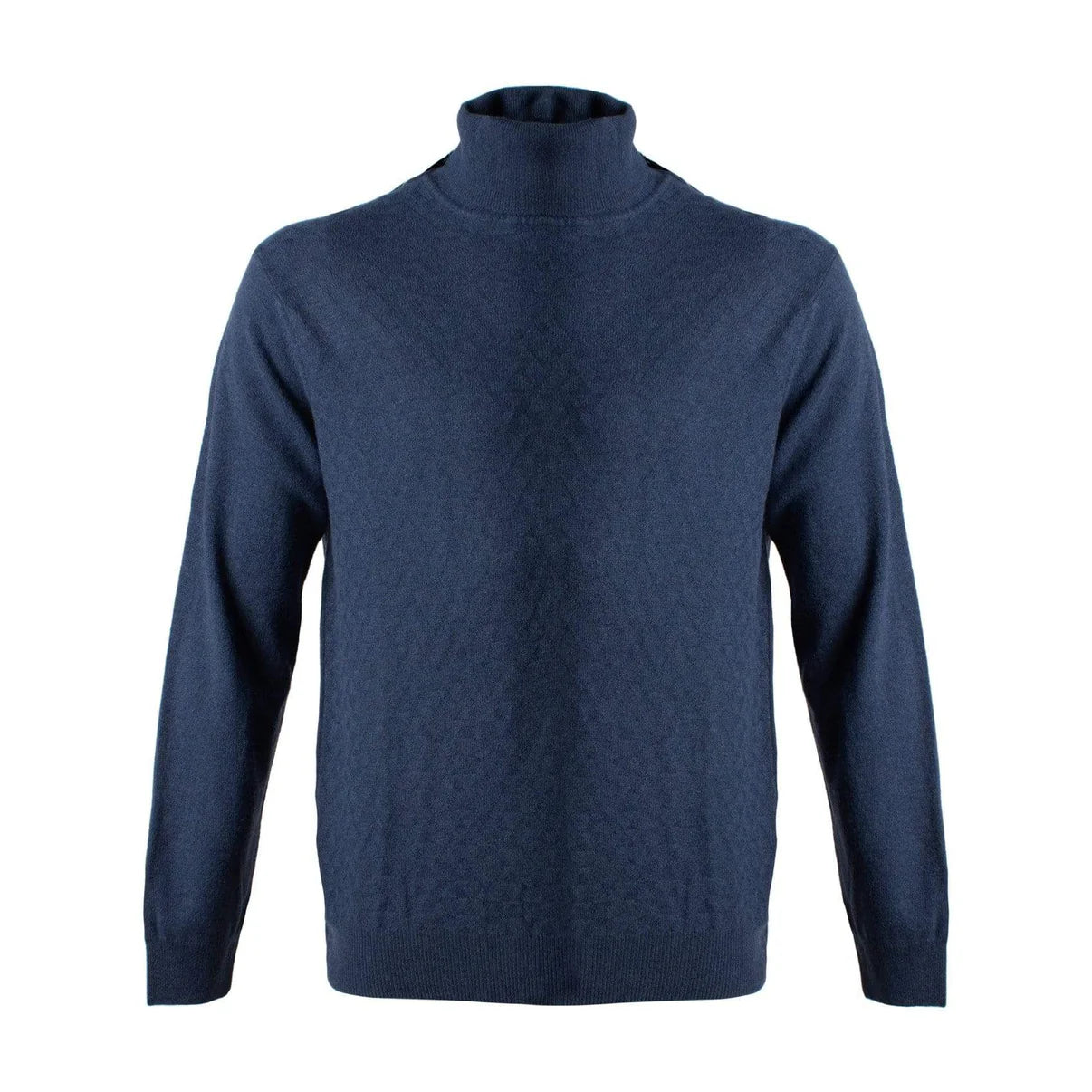 Viyella T-Neck Sweater Eco CashFive Blue - 555647 1698